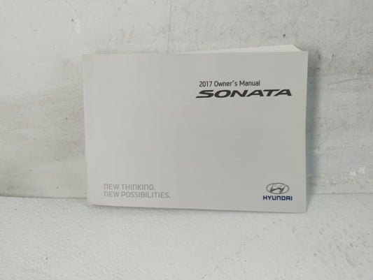 2017 Hyundai Sonata Owners Manual Book Guide P/N:HC10-EU60E OEM Used Auto Parts