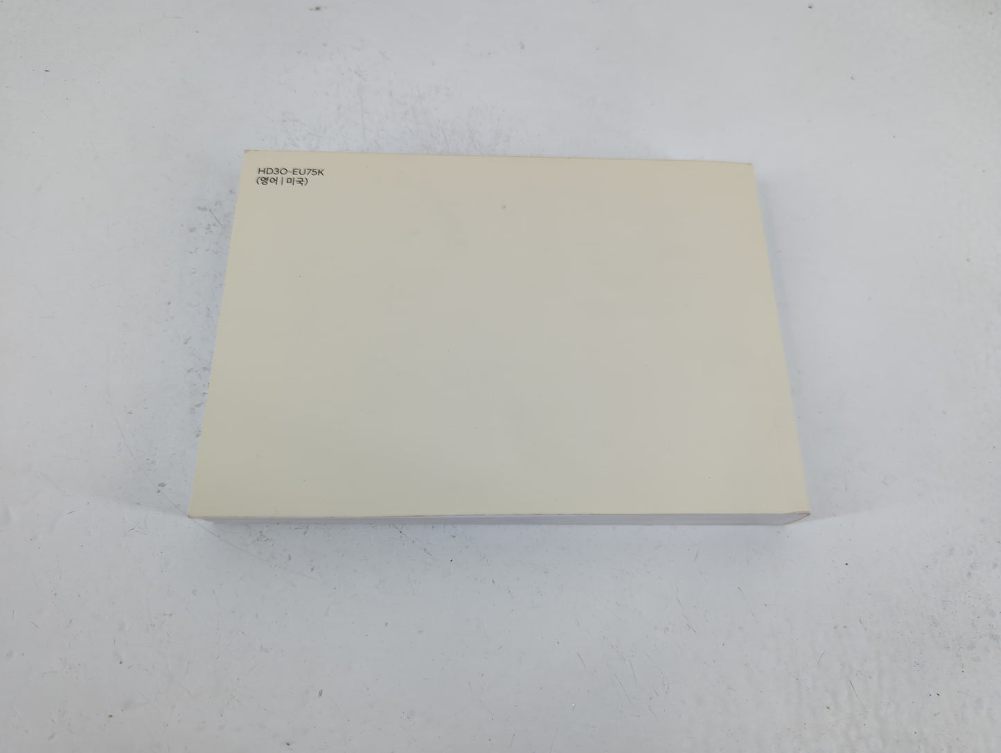 2017 Hyundai Tucson Owners Manual Book Guide P/N:HD3O-EU75K OEM Used Auto Parts - Oemusedautoparts1.com