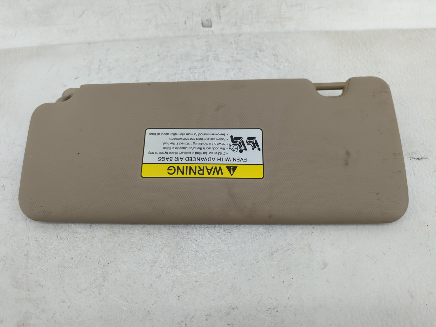 2016-2021 Hyundai Tucson Sun Visor Shade Replacement Passenger Right Mirror Fits Fits 2016 2017 2018 2019 2020 2021 OEM Used
