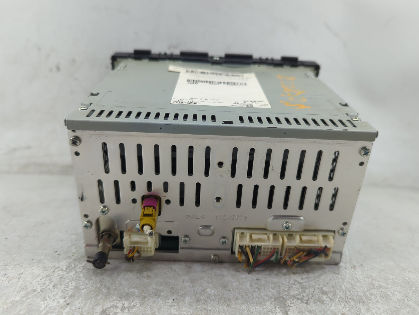 2016-2017 Hyundai Tucson Radio AM FM Cd Player Receiver Replacement P/N:96180-D31004X Fits Fits 2016 2017 OEM Used Auto Part