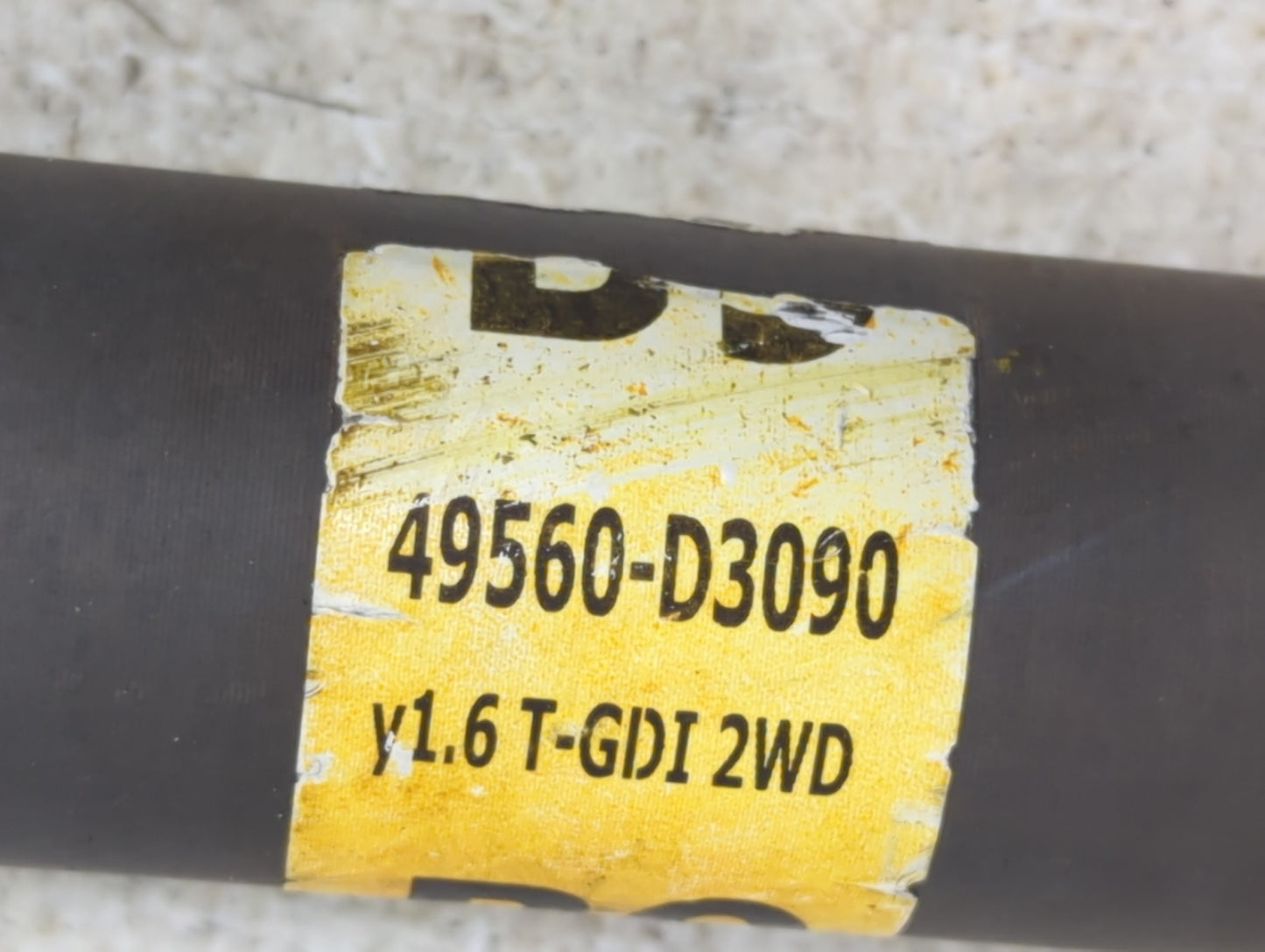 2016-2018 Hyundai Tucson Axle Shaft Front Passenger Cv C/v - Oemusedautoparts1.com
