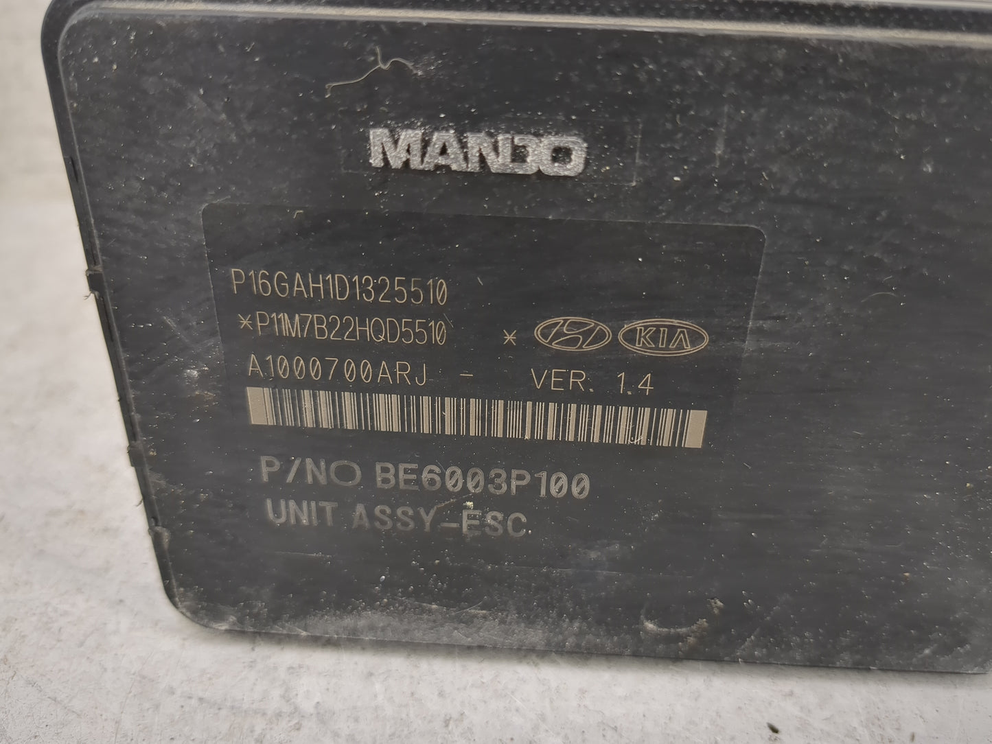 2016-2018 Hyundai Tucson ABS Pump Control Module Replacement P/N:BE6003P100 A1000700ARJ, P16GAH1D1325510 Fits Fits 2016 2017