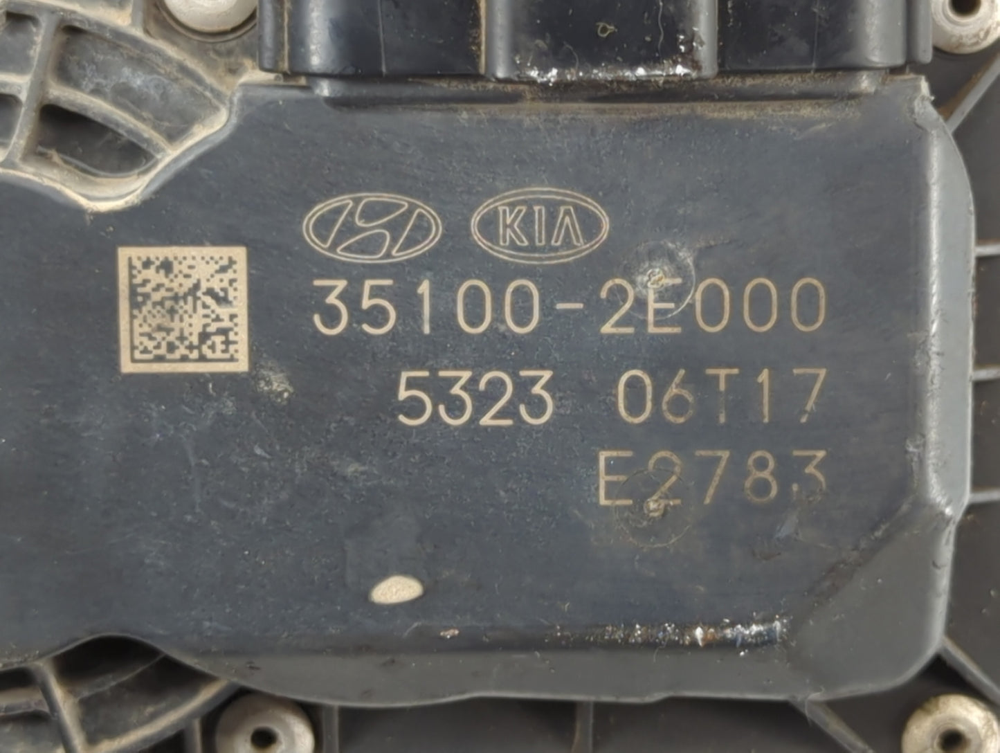 2014-2021 Hyundai Tucson Throttle Body P/N:35100-2E000 Fits Fits 2011 2012 2013 2014 2015 2016 2017 2018 2019 2020 2021 OEM