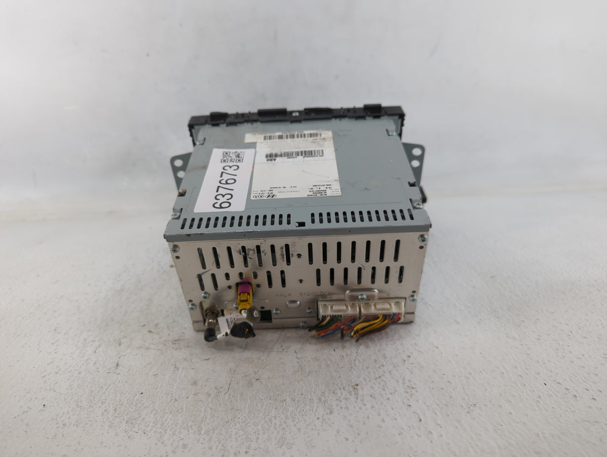 2016-2017 Hyundai Tucson Am Fm Cd Player Radio Receiver 637673 - Oemusedautoparts1.com
