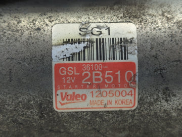 2016-2018 Hyundai Tucson Car Starter Motor Solenoid OEM P/N:36100-2B510 Fits OEM Used Auto Parts