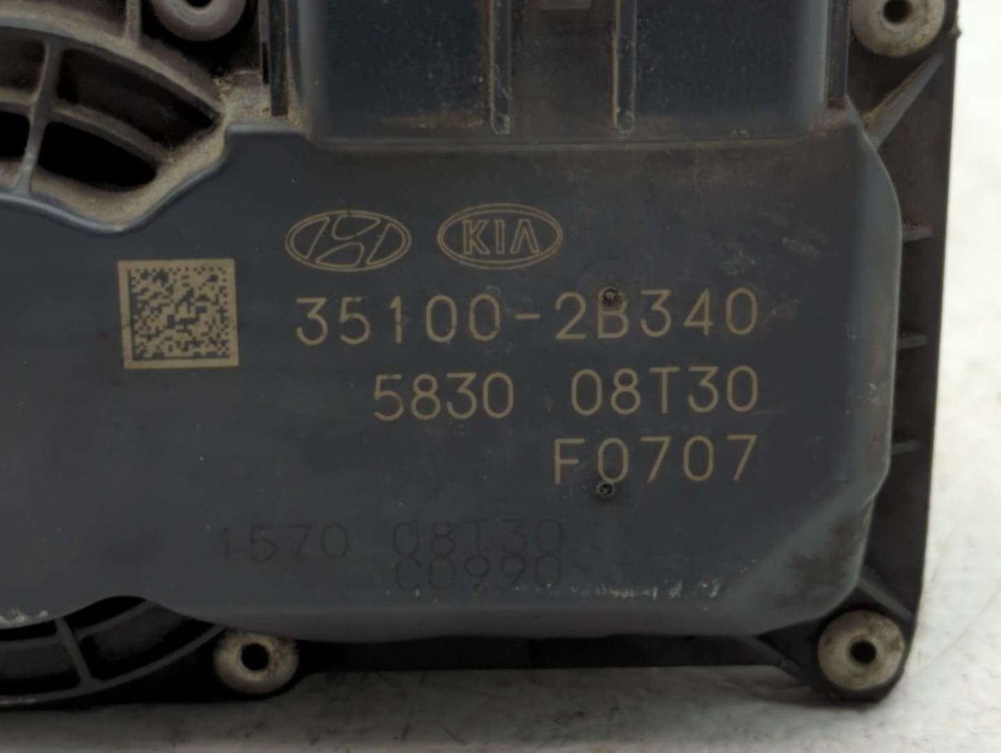 2016-2018 Hyundai Tucson Throttle Body P/N:35100-2B340 Fits Fits 2015 2016 2017 2018 2019 2020 2021 2022 OEM Used Auto Parts