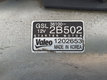 2012-2020 Hyundai Veloster Car Starter Motor Solenoid OEM P/N:36100-2B502 Fits OEM Used Auto Parts