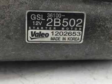 2012-2020 Hyundai Veloster Car Starter Motor Solenoid OEM P/N:1205004 36100-2B5102 Fits OEM Used Auto Parts