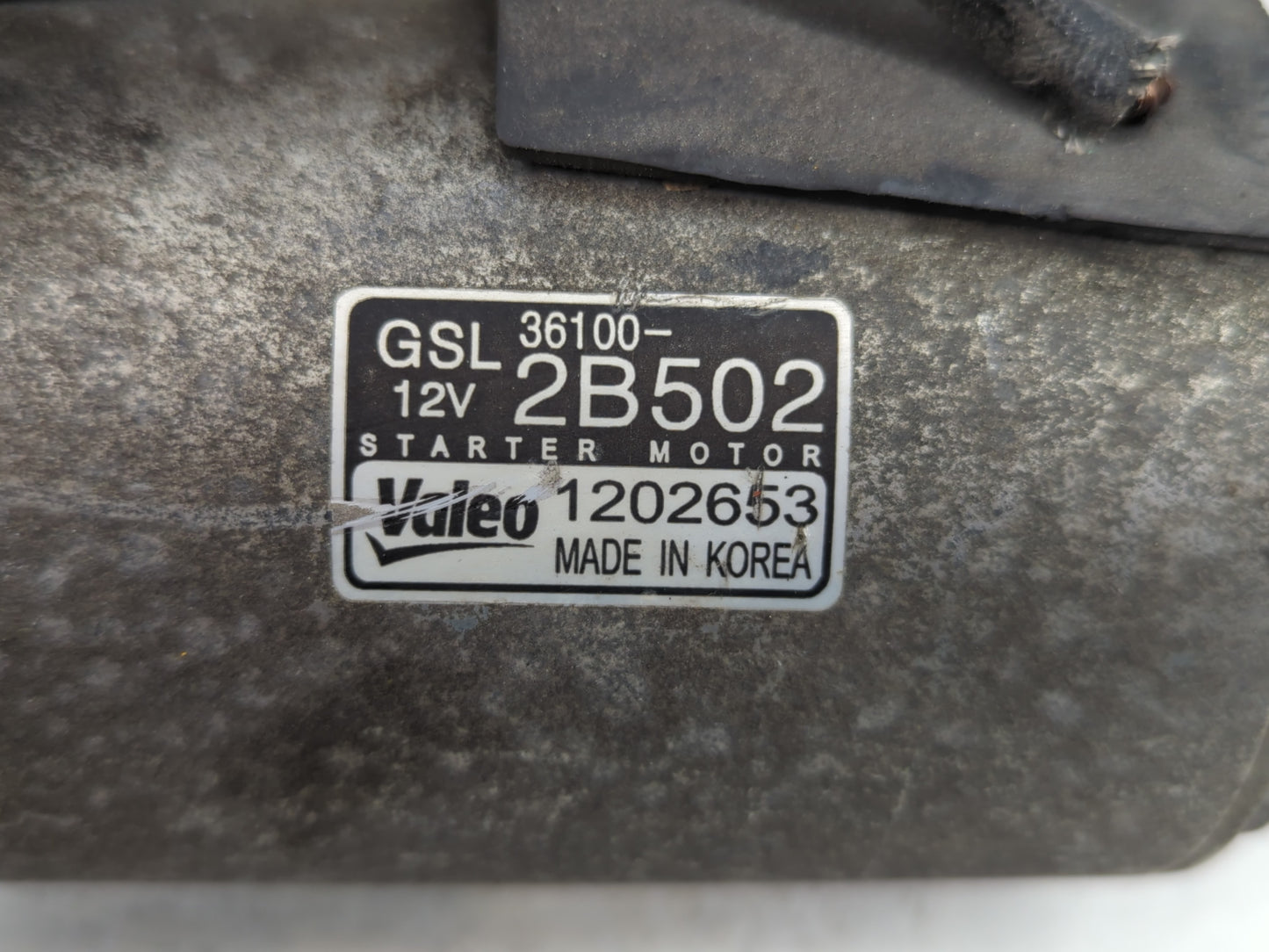 2012-2020 Hyundai Veloster Car Starter Motor Solenoid OEM P/N:36100-2B502 Fits OEM Used Auto Parts - Oemusedautoparts1.com
