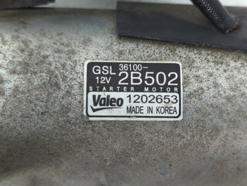 2012-2020 Hyundai Veloster Car Starter Motor Solenoid OEM P/N:36100-2B502 Fits OEM Used Auto Parts