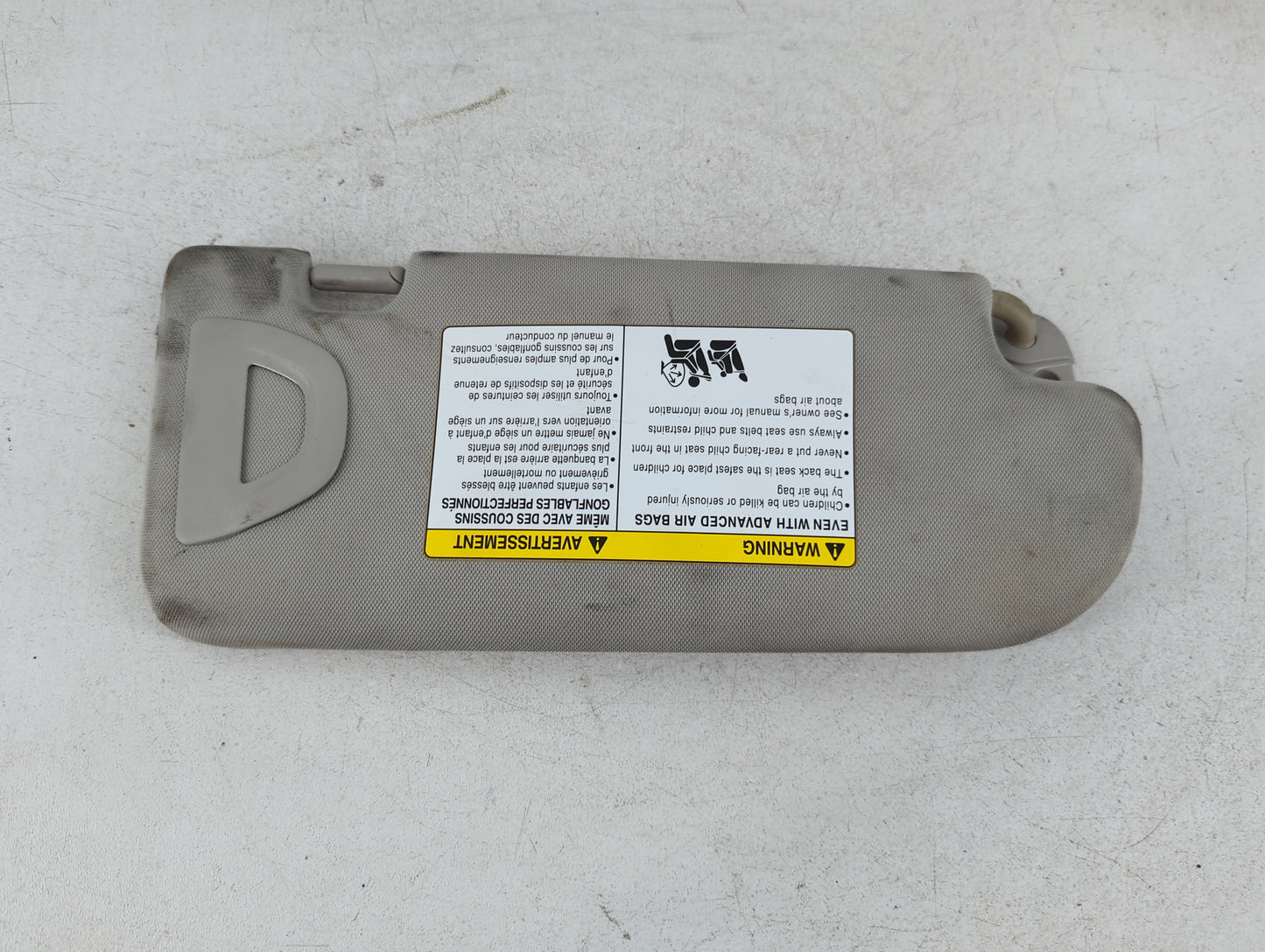 2014-2020 Infiniti Q50 Sun Visor Shade Replacement Driver Left Mirror Fits Fits 2014 2015 2016 2017 2018 2019 2020 OEM Used