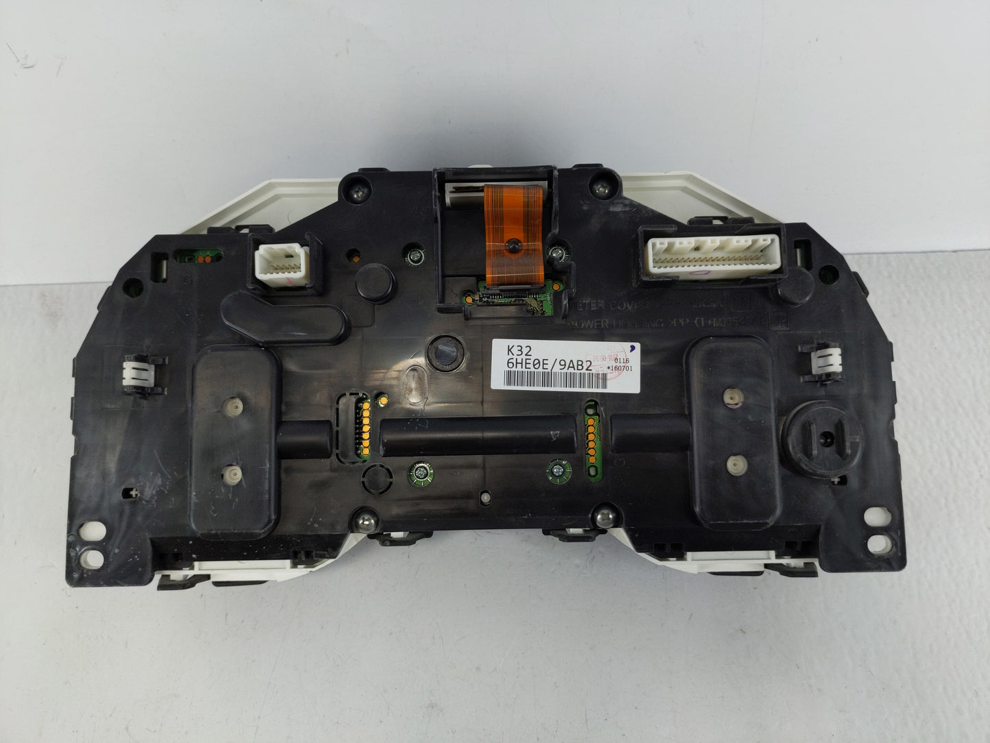 2017 Infiniti Q50 Instrument Cluster Speedometer Gauges P/N:6HE0E/9AB2 Fits OEM Used Auto Parts - Oemusedautoparts1.com