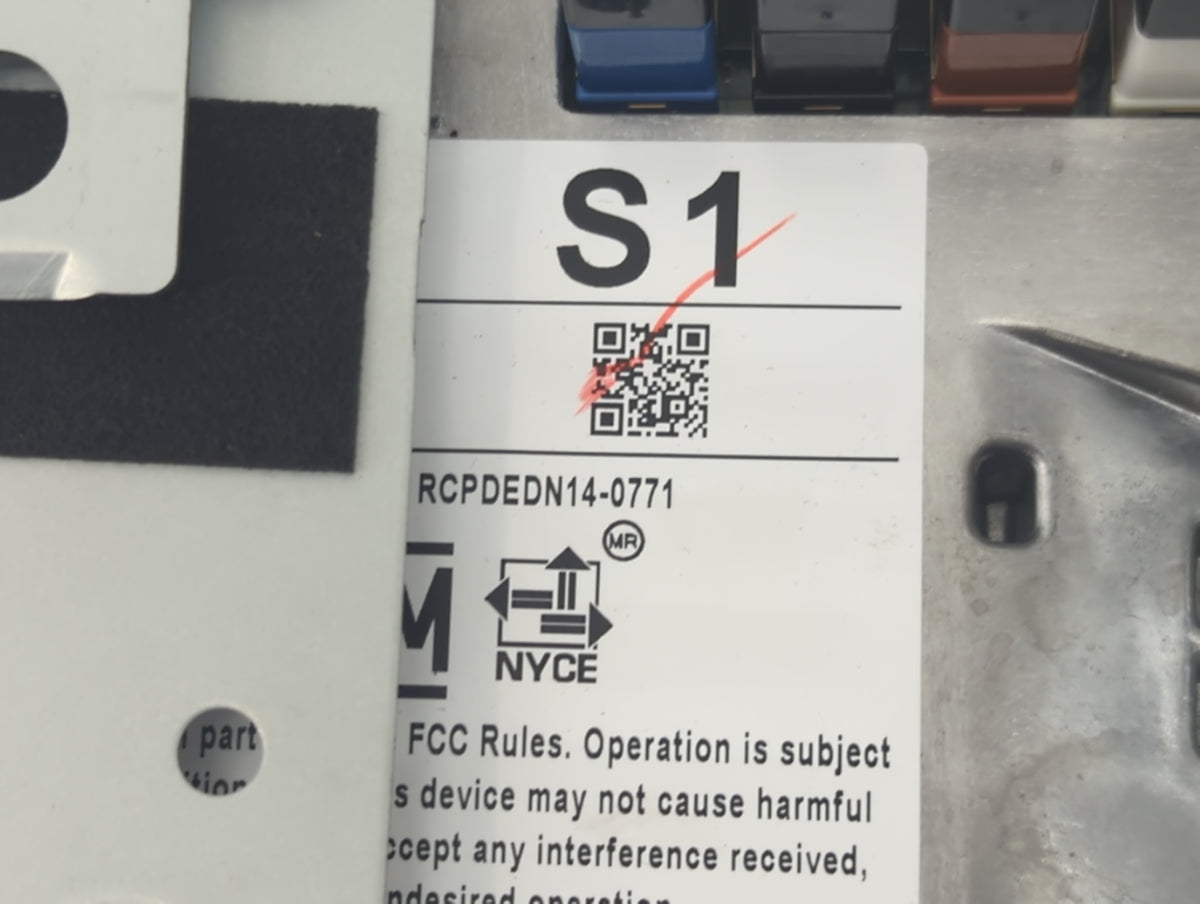 2016-2017 Infiniti Q50 Information Radio Display Screen 1384062 - Oemusedautoparts1.com