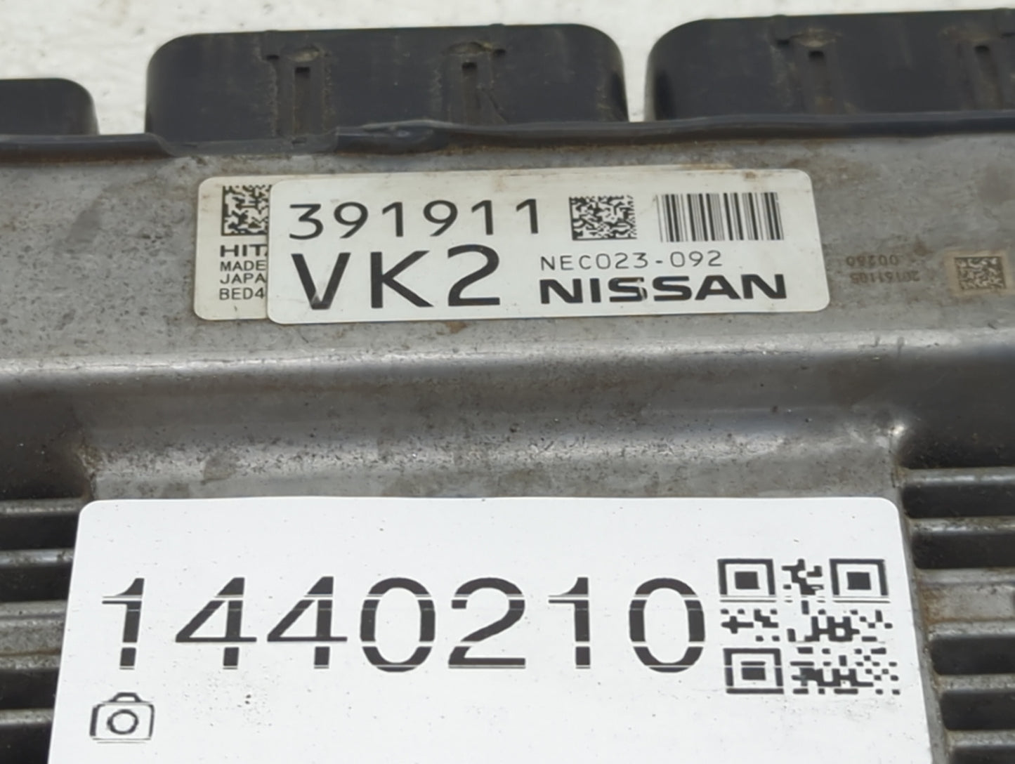 2017 Infiniti Q50 PCM Engine Control Computer ECU ECM PCU OEM P/N:NEC023-092 Fits OEM Used Auto Parts - Oemusedautoparts1.co