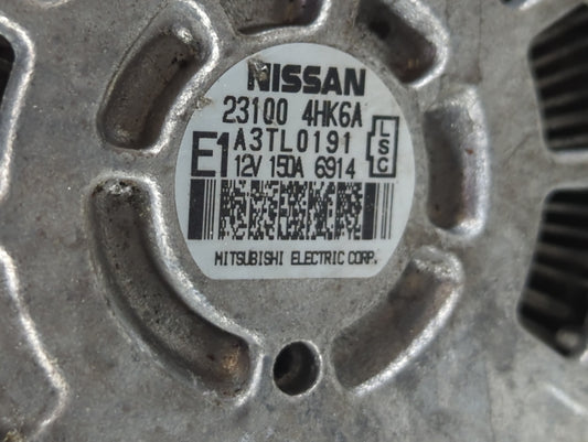 2016-2020 Infiniti Q50 Alternator Replacement Generator Charging Assembly Engine OEM P/N:23100 4HK6A 23100 4HK1A Fits OEM Used Auto Parts