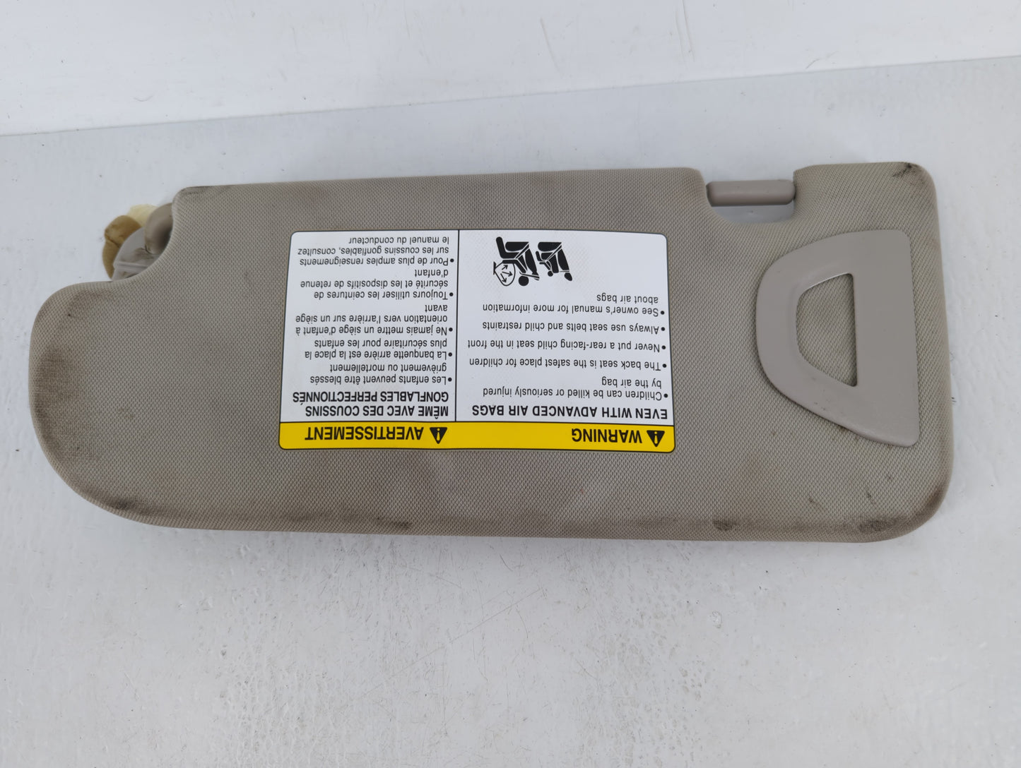 2014-2020 Infiniti Q50 Sun Visor Shade Replacement Passenger Right Mirror Fits Fits 2014 2015 2016 2017 2018 2019 2020 OEM U