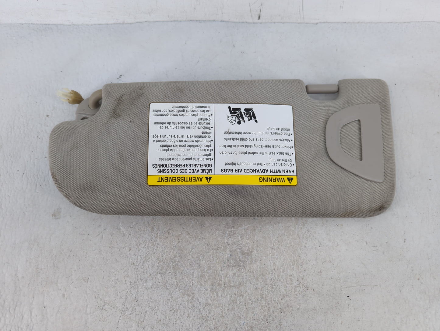 2014-2020 Infiniti Q50 Sun Visor Shade Replacement Passenger Right Mirror Fits Fits 2014 2015 2016 2017 2018 2019 2020 OEM U