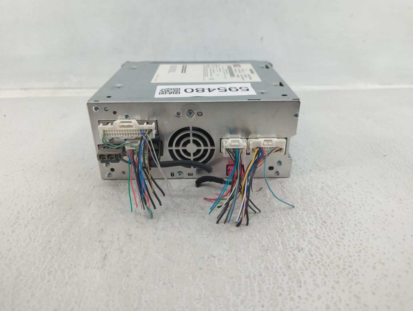 2017-2020 Infiniti Q60 Radio AM FM Cd Player Receiver Replacement P/N:28330-4GW4A Fits Fits 2016 2017 2018 2019 2020 OEM Use