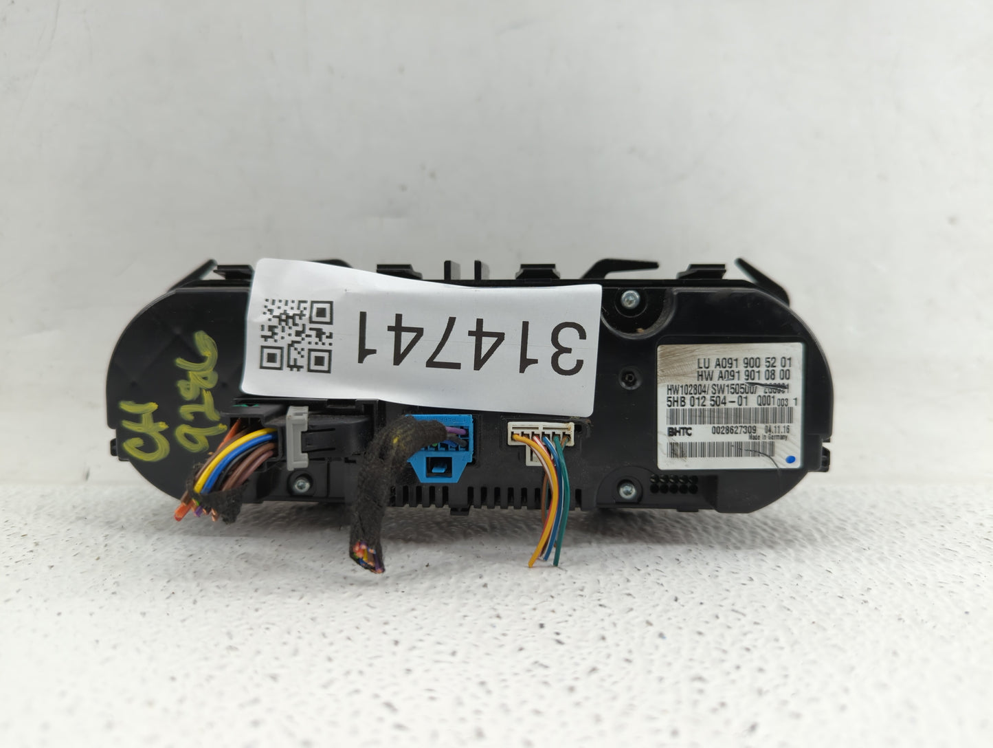 2017-2018 Infiniti Qx30 Climate Control Module Temperature AC/Heater Replacement P/N:5HB 012 504 Fits Fits 2017 2018 OEM Use