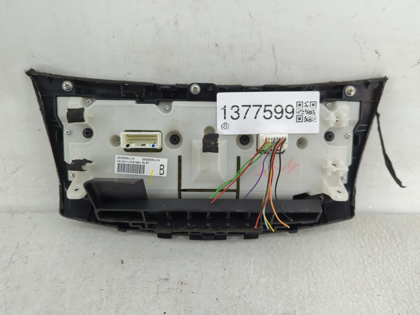 2014-2020 Infiniti Qx60 Climate Control Module Temperature AC/Heater Replacement P/N:283959NJ1A Fits OEM Used Auto Parts - O