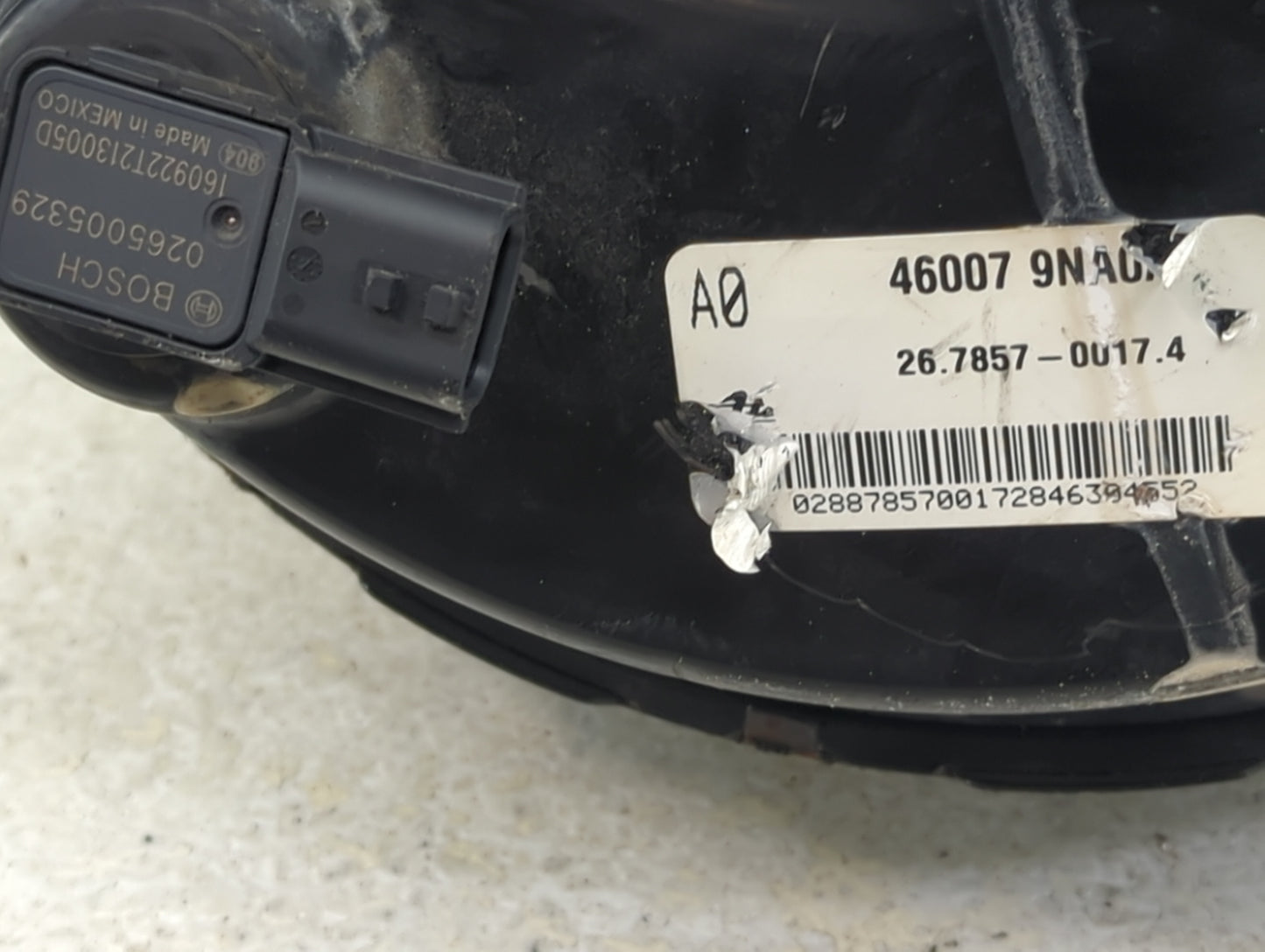 2017 Infiniti Qx60 Power Brake Booster Oem - Oemusedautoparts1.com