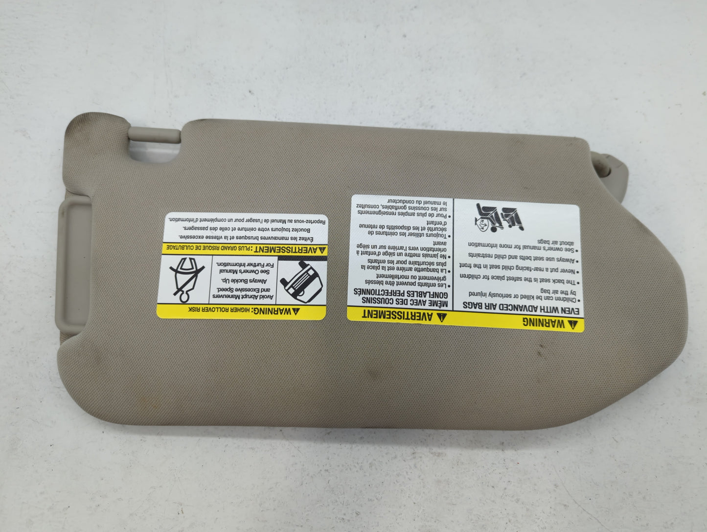 2014-2019 Infiniti Qx60 Sun Visor Shade Replacement Driver Left Mirror Fits Fits 2013 2014 2015 2016 2017 2018 2019 OEM Used