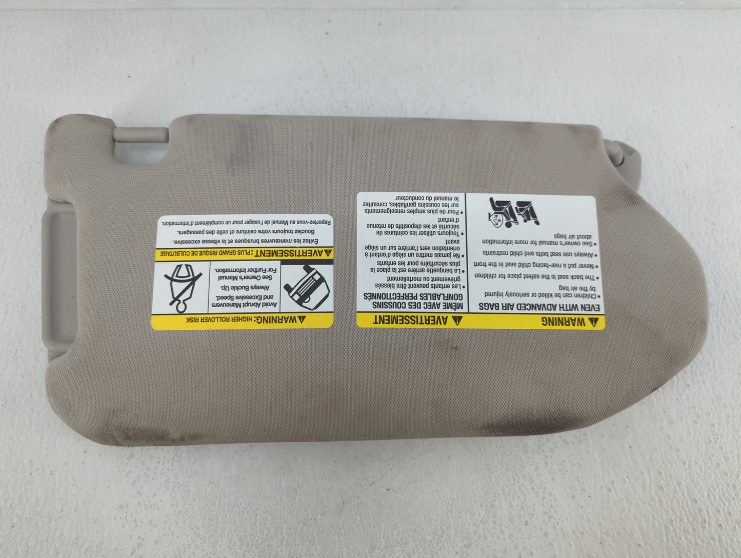 2014-2019 Infiniti Qx60 Sun Visor Shade Replacement Driver Left Mirror Fits Fits 2013 2014 2015 2016 2017 2018 2019 OEM Used