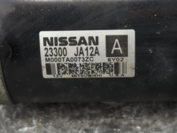 2014-2017 Infiniti Qx60 Car Starter Motor Solenoid OEM P/N:23300 JA12A Fits Fits 2013 2014 2017 OEM Used Auto Parts