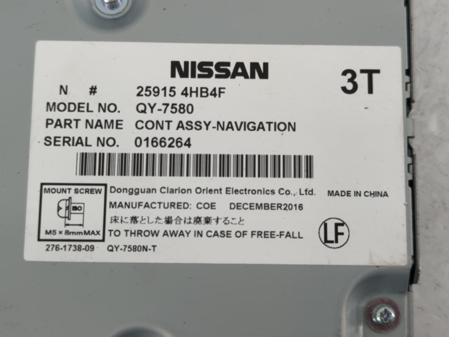 2017-2020 Infiniti Qx60 Chassis Control Module Ccm Bcm Body Control - Oemusedautoparts1.com