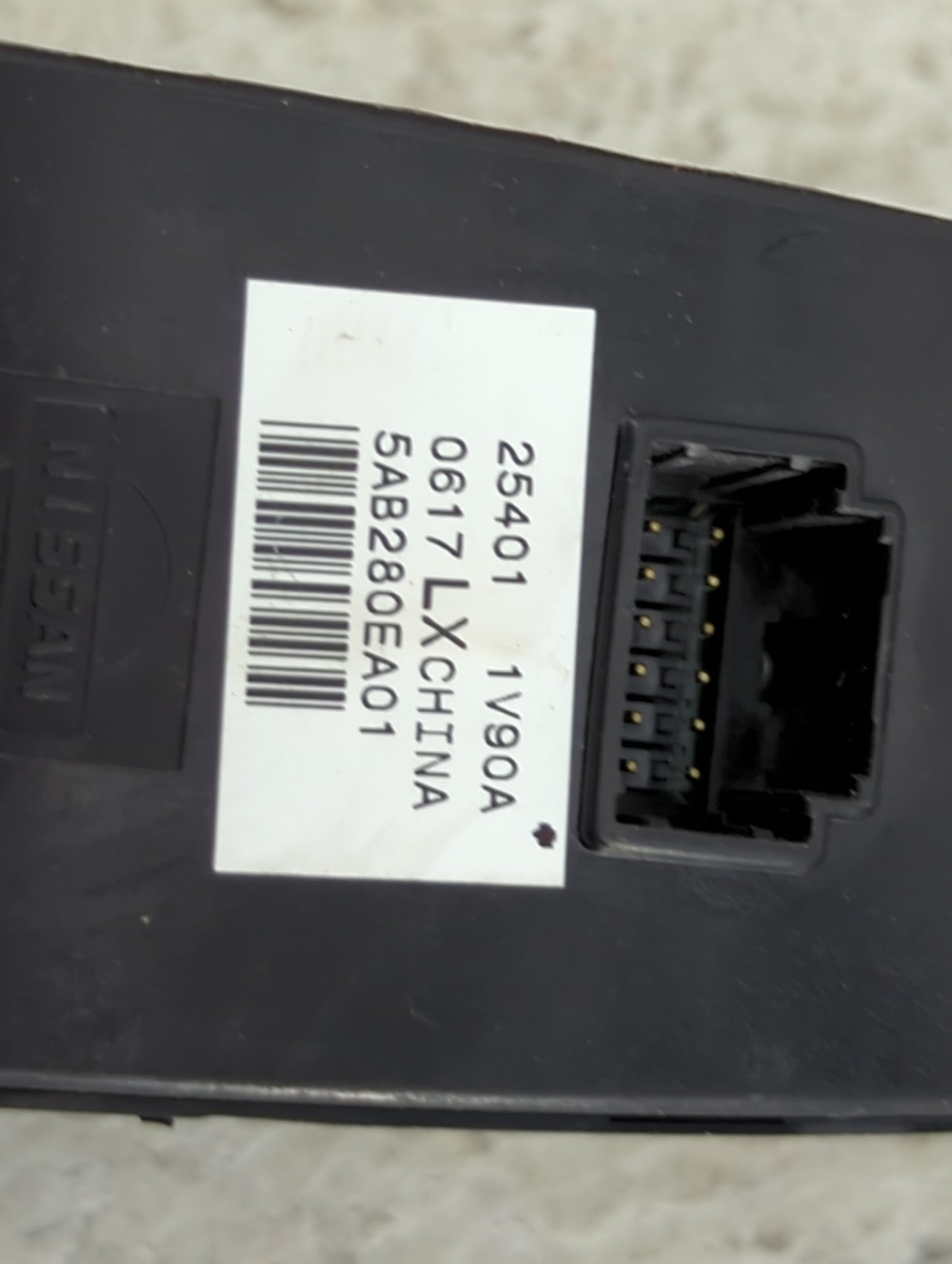 2014-2019 Infiniti Qx80 Master Power Window Switch Replacement Driver Side Left P/N:25401 1V90A 5AB280EA01 Fits OEM Used Aut