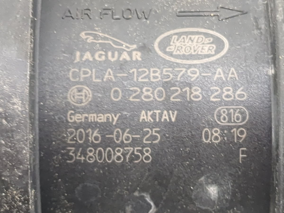 2017-2020 Jaguar F-pace Mass Air Flow Meter Maf Sensor 1477006 - Oemusedautoparts1.com