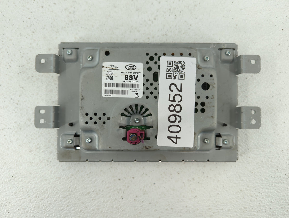 2017-2019 Jaguar Xe Information Radio Display Screen - Oemusedautoparts1.com