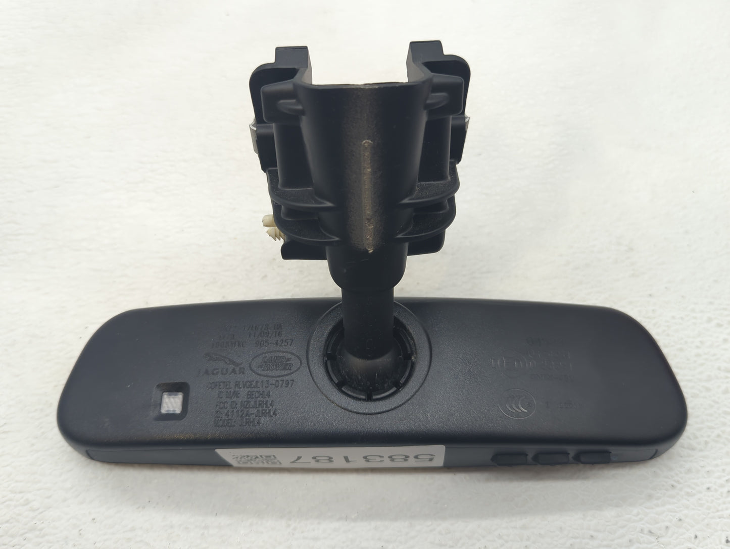 2017-2018 Jaguar Xe Interior Rear View Mirror Replacement OEM P/N:E11045891 E11015891 Fits Fits 2015 2016 2017 2018 2019 OEM