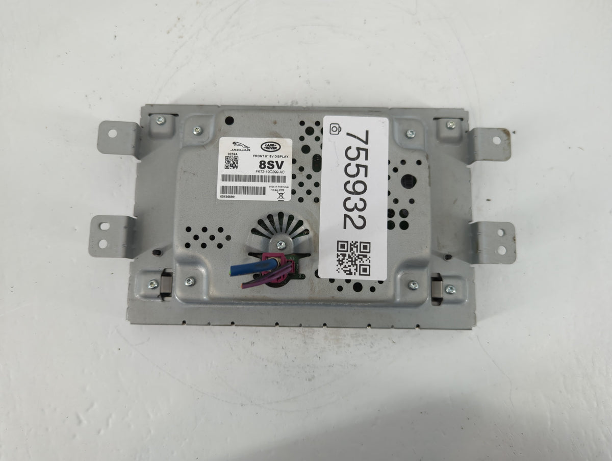 2017-2018 Jaguar Xe Information Radio Display Screen - Oemusedautoparts1.com