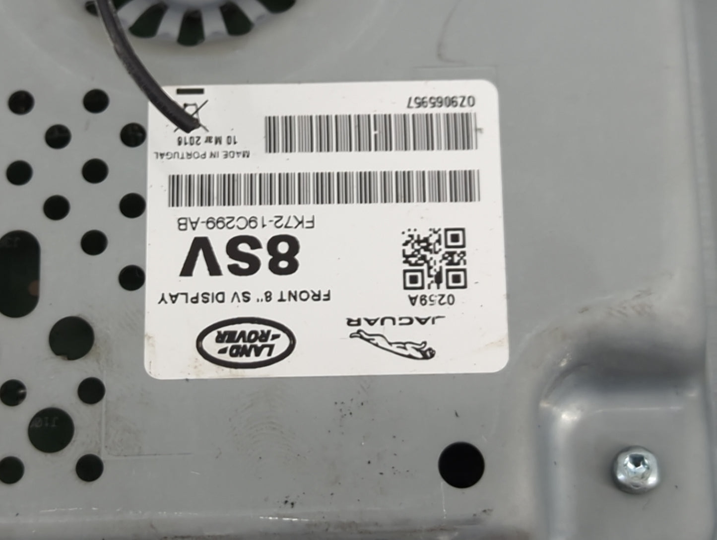 2016-2018 Jaguar Xf Information Display Screen 1494746 - Oemusedautoparts1.com
