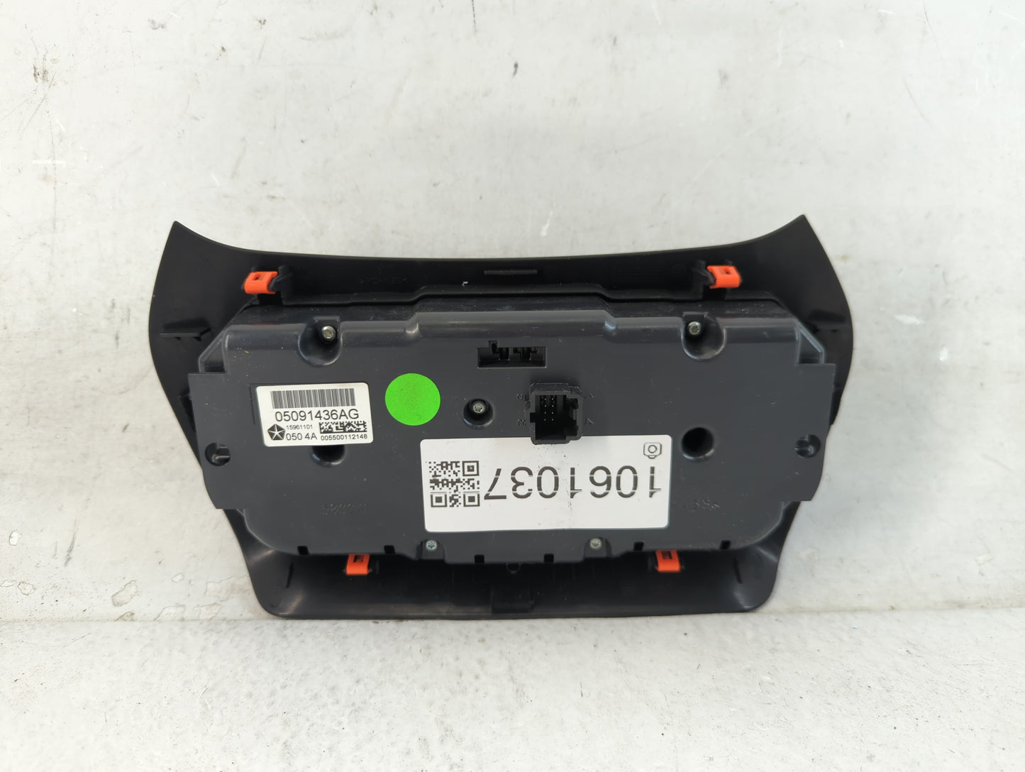 2015-2018 Jeep Cherokee Climate Control Module Temperature AC/Heater Replacement P/N:05091436AG Fits Fits 2015 2016 2017 201