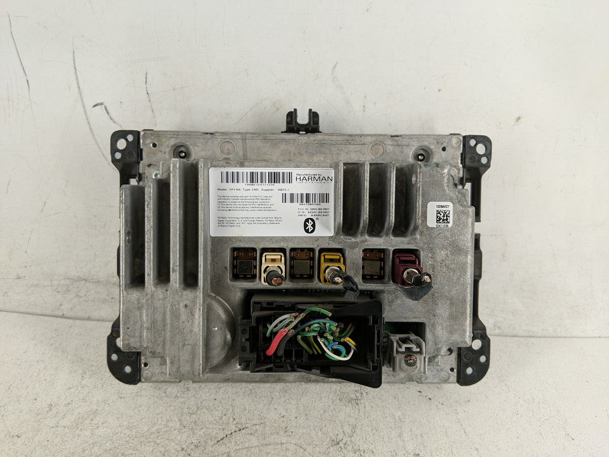 2017 Jeep Cherokee Information Radio Display Screen 1212786 - Oemusedautoparts1.com