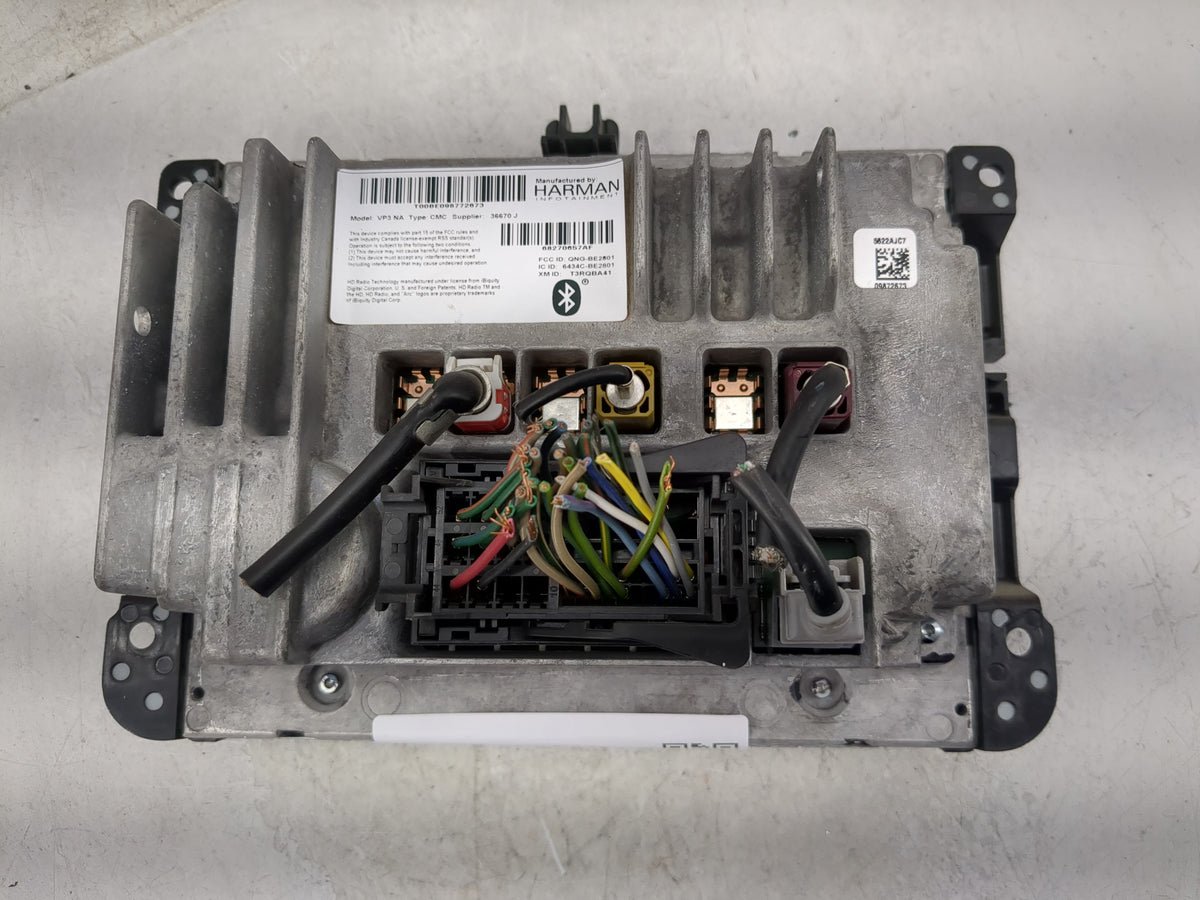 2017 Jeep Cherokee Information Radio Display Screen 1273075 - Oemusedautoparts1.com