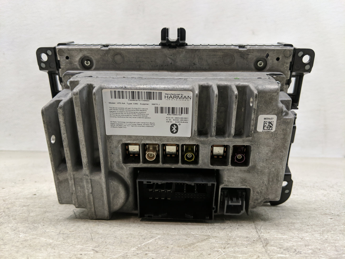 2017 Jeep Cherokee Information Display Screen - Oemusedautoparts1.com