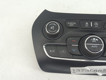 2015-2018 Jeep Cherokee Climate Control Module Temperature AC/Heater Replacement P/N:68293527AC Fits Fits 2015 2016 2017 2018 OEM Used Auto Parts