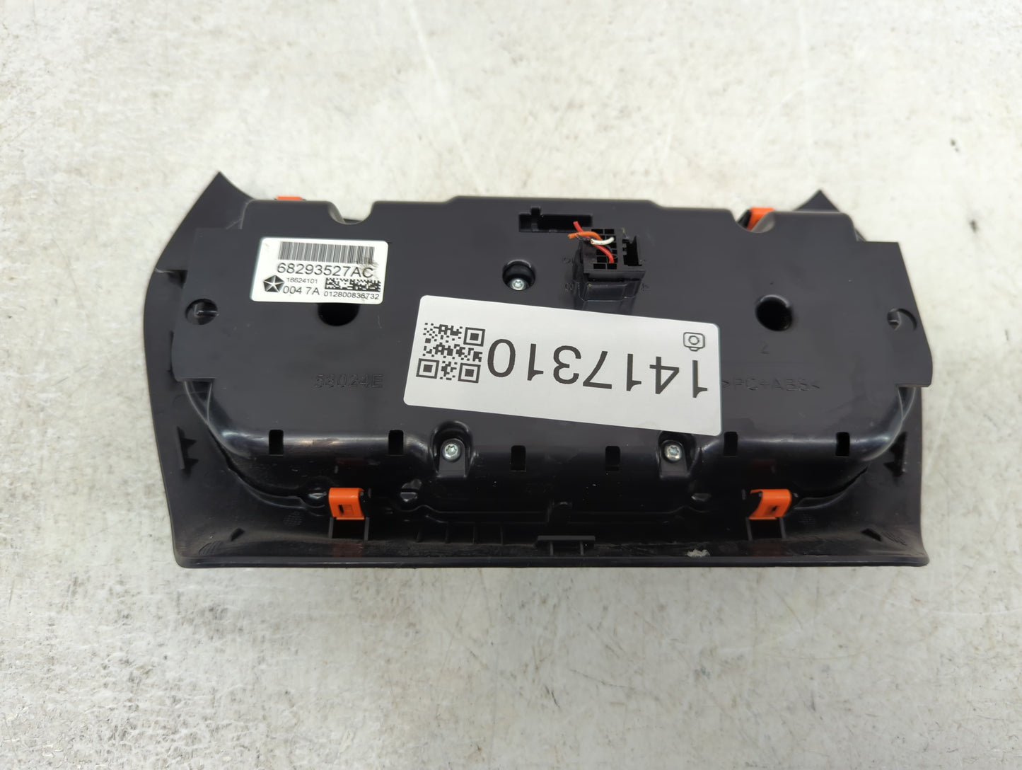 2015-2018 Jeep Cherokee Climate Control Module Temperature AC/Heater Replacement P/N:68293527AC Fits Fits 2015 2016 2017 201