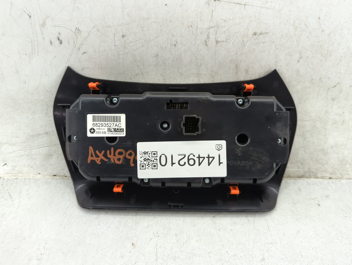 2015-2018 Jeep Cherokee Climate Control Module Temperature AC/Heater Replacement P/N:68293527AC Fits Fits 2015 2016 2017 201