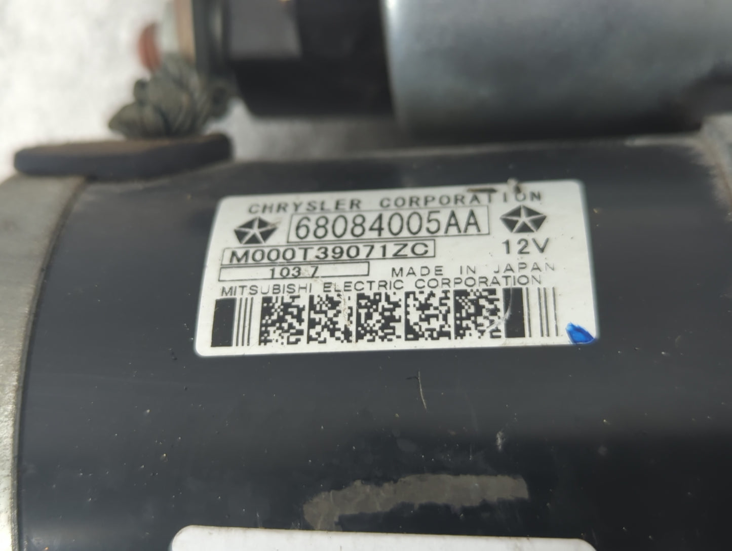 2014-2018 Jeep Cherokee Car Starter Motor Solenoid OEM P/N:68084005AA Fits Fits 2014 2015 2016 2017 2018 2019 2020 2021 2022