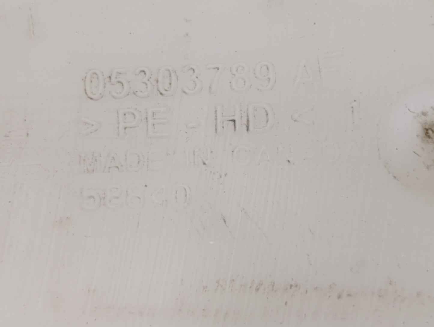 2017 Jeep Compass Windshield Washer Fluid Reservoir Bottle Oem - Oemusedautoparts1.com