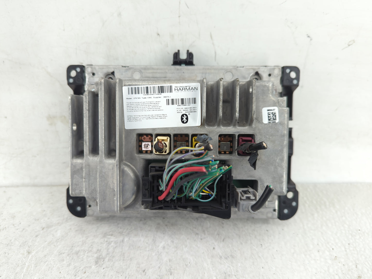 2017 Jeep Grand Cherokee Radio AM FM Cd Player Receiver Replacement P/N:6434C-BE2801 6434C-BE2801 Fits OEM Used Auto Parts -