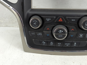 2016-2017 Jeep Grand Cherokee Climate Control Module Temperature AC/Heater Replacement P/N:68254007AI Fits Fits 2016 2017 OEM Used Auto Parts