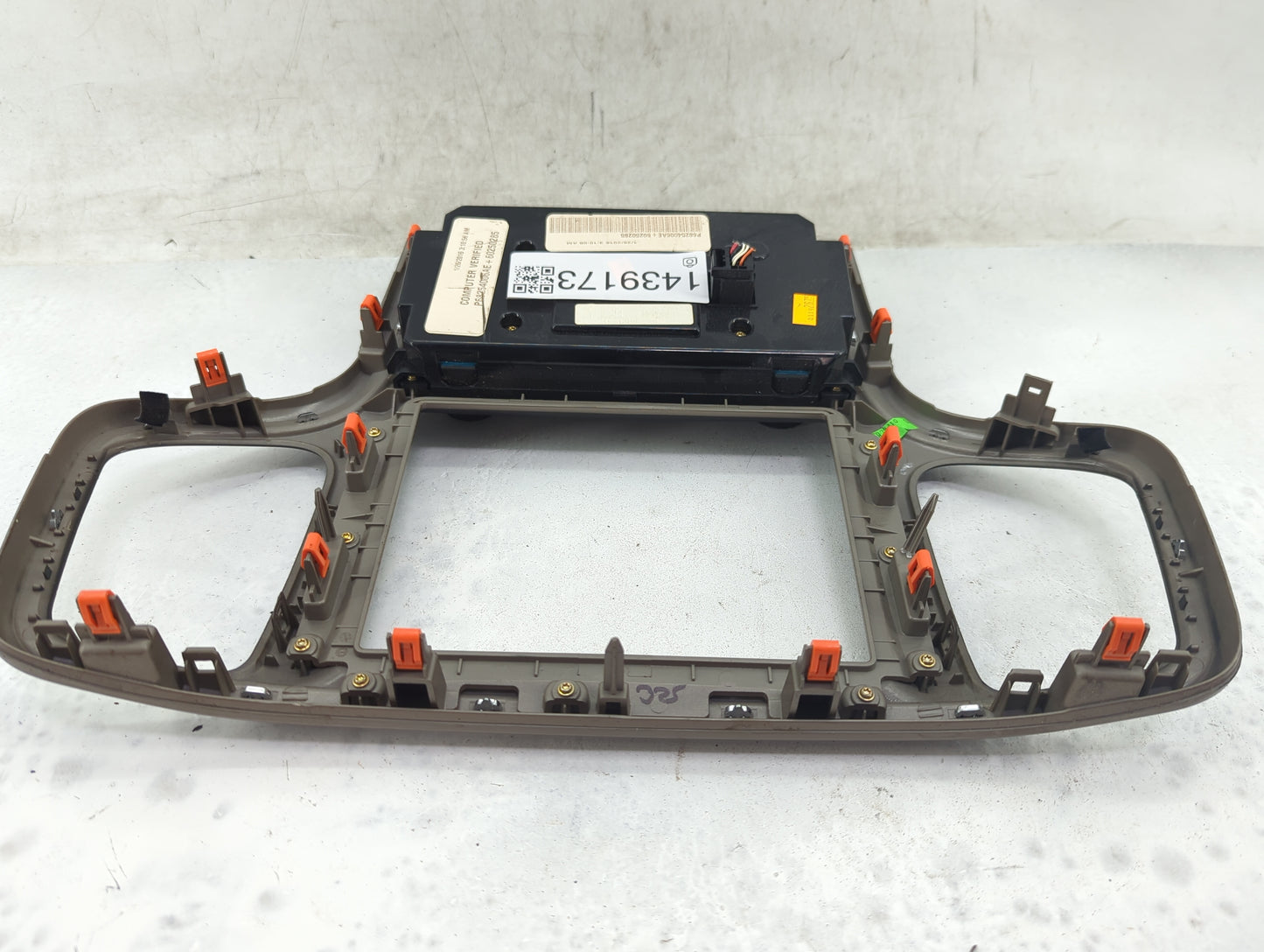 2016-2017 Jeep Grand Cherokee Climate Control Module Temperature AC/Heater Replacement P/N:P68254006AE 60250285 Fits OEM Use