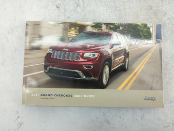 2017 Jeep Grand Cherokee Owners Manual Book Guide P/N:17WK741-926-AA OEM Used Auto Parts