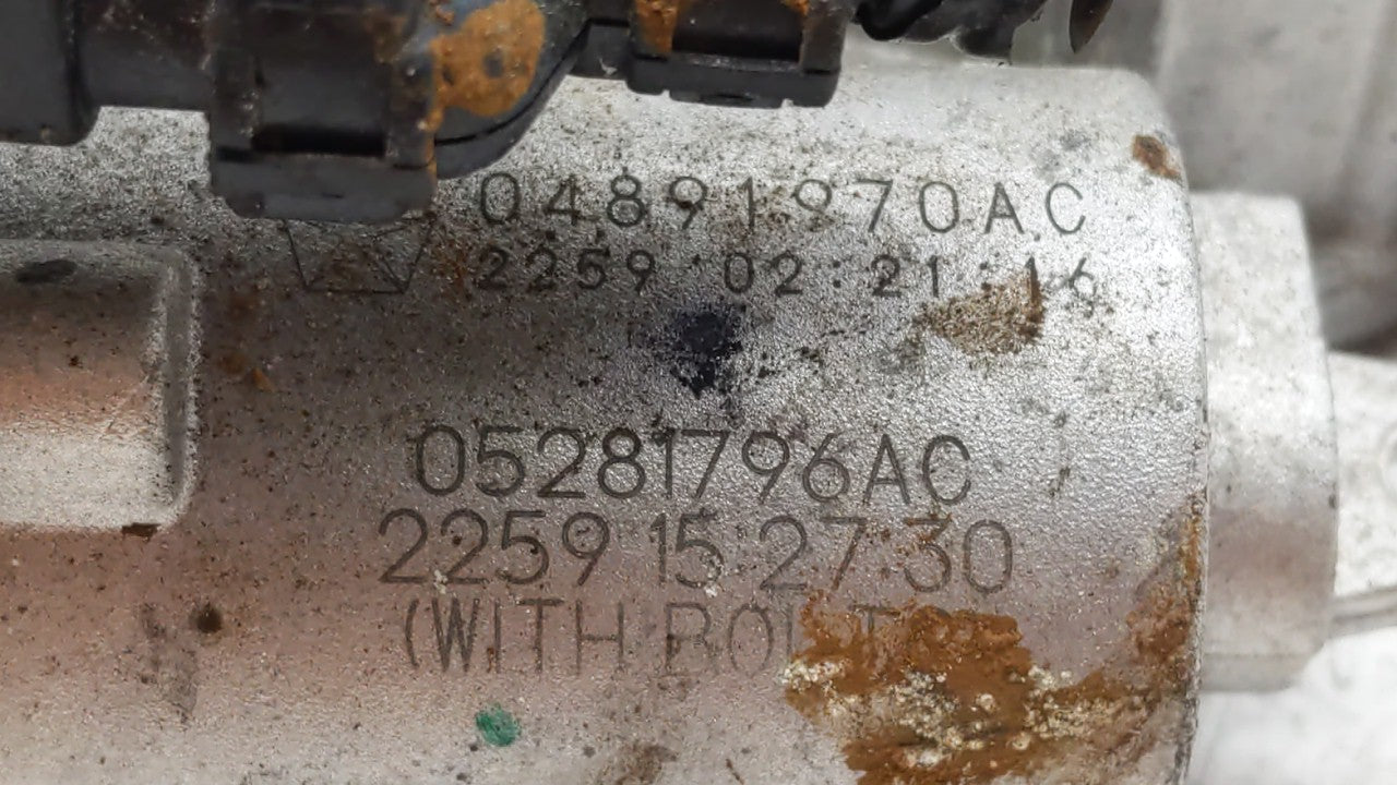 2015-2018 Jeep Renegade Throttle Body P/N:04891970AC 04891970AB Fits Fits 2014 2015 2016 2017 2018 OEM Used Auto Parts - Oem