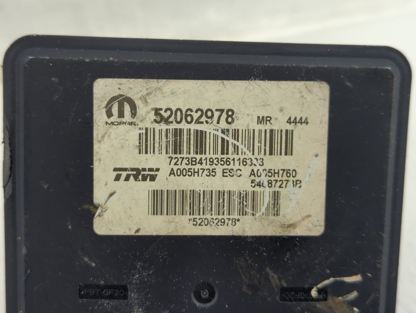 2015-2017 Jeep Renegade ABS Pump Control Module Replacement P/N:52062978 66256341 Fits Fits 2015 2016 2017 OEM Used Auto Par